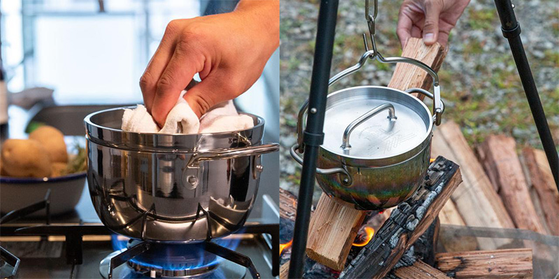 小さいダッチオーブンが欲しいの 焼き場を独占しないミニサイズクッカーに注目 Camping Life キャンピングライフ