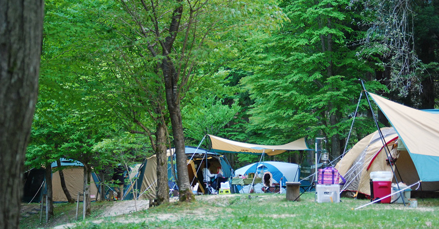 山王谷キャンプ場・たんぽり荘